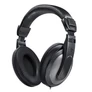 Kép 1/3 - Headset vezetékes HAMA Shell TV sztereó jack fekete/ezüst