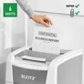 Kép 4/4 - Iratmegsemmisítő LEITZ IQ Autofeed smallOffice 100 P5 Pro mikrokonfetti 6 lap