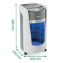 Kép 2/5 - Iratmegsemmisítő LEITZ IQ OptiMax Office mikrokonfetti  P5 10 lap fehér