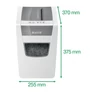 Kép 3/4 - Iratmegsemmisítő LEITZ IQ Slim Home Office konfetti P4 10 lap fehér