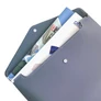 Kép 2/2 - Irattasak SPOKO ReLeaf PP A/4 patentos SoftTouch szürke