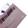 Kép 2/2 - Irattasak SPOKO ReLeaf PP A/4 cipzáras és A/5 patentos SoftTouch lila