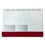 Kép 1/2 - Íróalj ALISCA 576x406mm bordó bianco