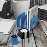 Kép 3/3 - Írószertartó DURABLE Eco műanyag kék