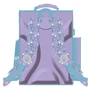 Kép 2/2 - Iskolatáska Jégvarázs Ombre kompakt