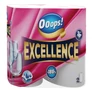 Kép 1/2 - Kéztörlő tekercses háztartási OOOPS! Excellence 3 rétegű 2 tekercses
