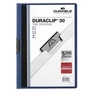 Kép 1/3 - Klipmappa DURABLE Duraclip A/4 30 lapig sötétkék