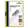 Kép 1/3 - Klipmappa DURABLE Duraclip A/4 30 lapig zöld