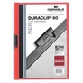 Kép 1/3 - Klipmappa DURABLE Duraswing A/4 30 lapig piros