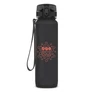 Kép 1/2 - Kulacs ARS UNA műanyag matt BPA-mentes motivációs 1000 ml Dark grey