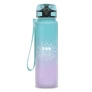 Kép 1/2 - Kulacs ARS UNA műanyag matt BPA-mentes motivációs ombre 1000 ml Orchidea