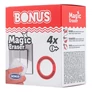 Kép 1/3 - Mágikus szivacs BONUS fehér 10x6x2,7cm 4 darabos