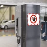 Kép 2/2 - Mágneses tasak DJOIS Magneto biztonsági A/4 piros-fehér 2 darabos