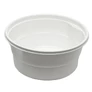 Kép 1/2 - Levesestál műanyag 500 ml fehér 50 darabos 3185