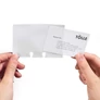 Kép 2/2 - Névjegykártyatartó betét szett DURABLE Visifix áttetsző 40 darabos