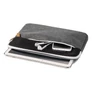 Kép 2/2 - Notebook tok HAMA Florence 11" fekete/szürke