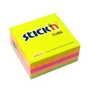 Kép 2/2 - Öntapadós jegyzettömb STICK`N 51x51mm neon mix 250 lap