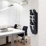 Kép 3/3 - Prospektustartó DURABLE Flexiplus A/4 álló fali 6 részes fekete