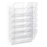 Kép 1/2 - Prospektustartó DURABLE Flexiplus A/4 fekvő fali 6 részes átlátszó
