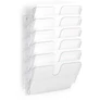 Kép 2/2 - Prospektustartó DURABLE Flexiplus A/4 fekvő fali 6 részes átlátszó