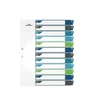 Kép 1/4 - Regiszter DURABLE műanyag A/4 maxi 1-12 színes