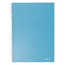 Kép 1/3 - Spirálfüzet kockás ESSELTE A/5 80 lapos Colour Breeze kék