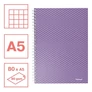 Kép 2/3 - Spirálfüzet kockás ESSELTE A/5 80 lapos Colour Breeze levendula