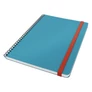 Kép 1/2 - Spirálfüzet vonalas LEITZ B/5 80 lapos Cosy Soft Touch keményfedeles nyugodtkék