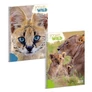 Kép 1/2 - Spirálfüzet sima ARS UNA Icons of the Wild A/4 60 lapos
