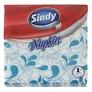 Kép 1/2 - Szalvéta SINDY 1 rétegű 45 lapos 33x33 cm türkiz motívumos