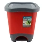 Kép 4/5 - Hulladéktároló pedálos szelektív Ekolux  Duo 2 részes 2x10,5L