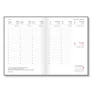 Kép 2/2 - Tanítói zsebkönyv PD CALENDAR papírborító A/5 Face Narancs 2025-2026