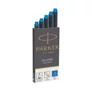 Kép 2/2 - Tintapatron PARKER Royal mosható kék 5 darabos