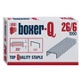 Kép 3/3 - Tűzőkapocs BOXER Q 26/6 1000 darabos