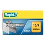 Kép 1/2 - Tűzőkapocs RAPID Strong 10/4 horganyzott 1000 darabos