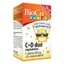 Kép 2/2 - Vitamin BIOCO Junior C + D Duo családi rágótabletta 100 darab