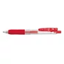 Kép 2/2 - Zseléstoll ZEBRA Sarasa Retractable nyomógombos 0,5 mm piros