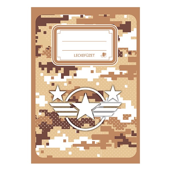 Leckefüzet ICO Süni A/5 Military