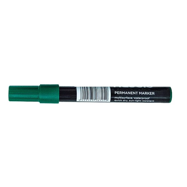 Alkoholos marker NEBULO 233-S kerek zöld