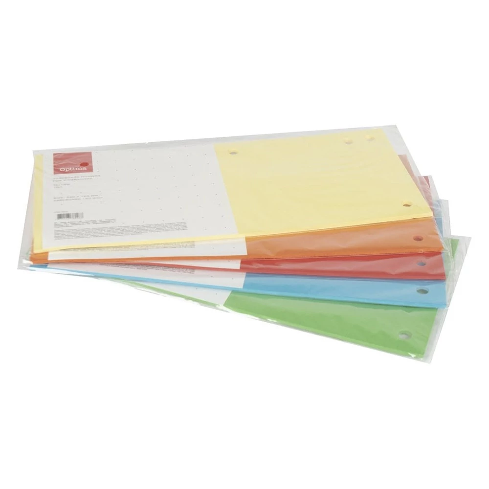 Elválasztócsík OPTIMA 105x240mm kék 10 darabos