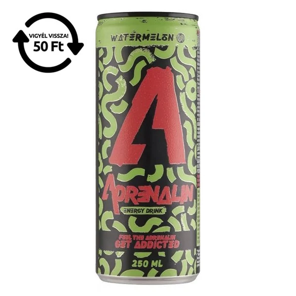 Energiaital ADRENALIN Görögdinnye 0,25L DRS