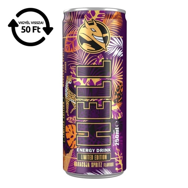 Energiaital HELL Maracuja Spritz 0,25L DRS