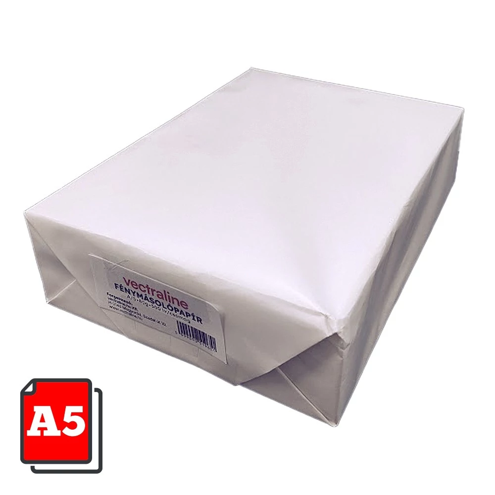 Fénymásolópapír VECTRALINE A/5 80 g 500 ív/csomag