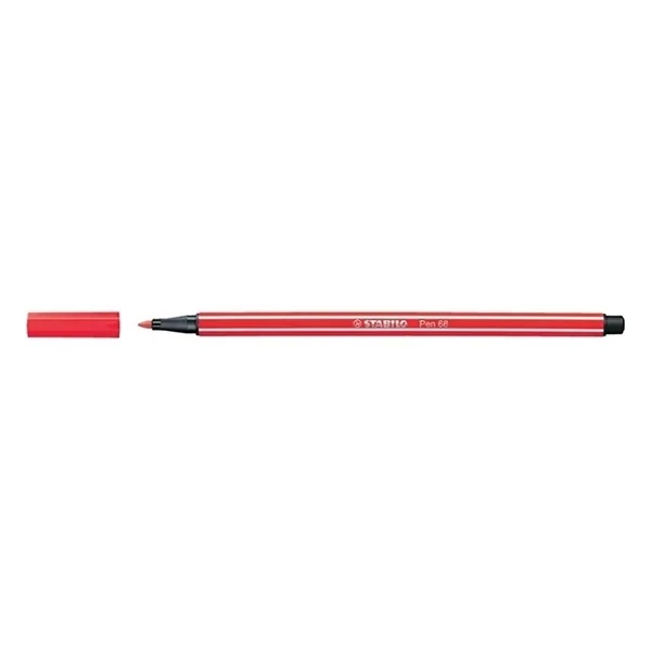 Filctoll STABILO Pen 68 vörös