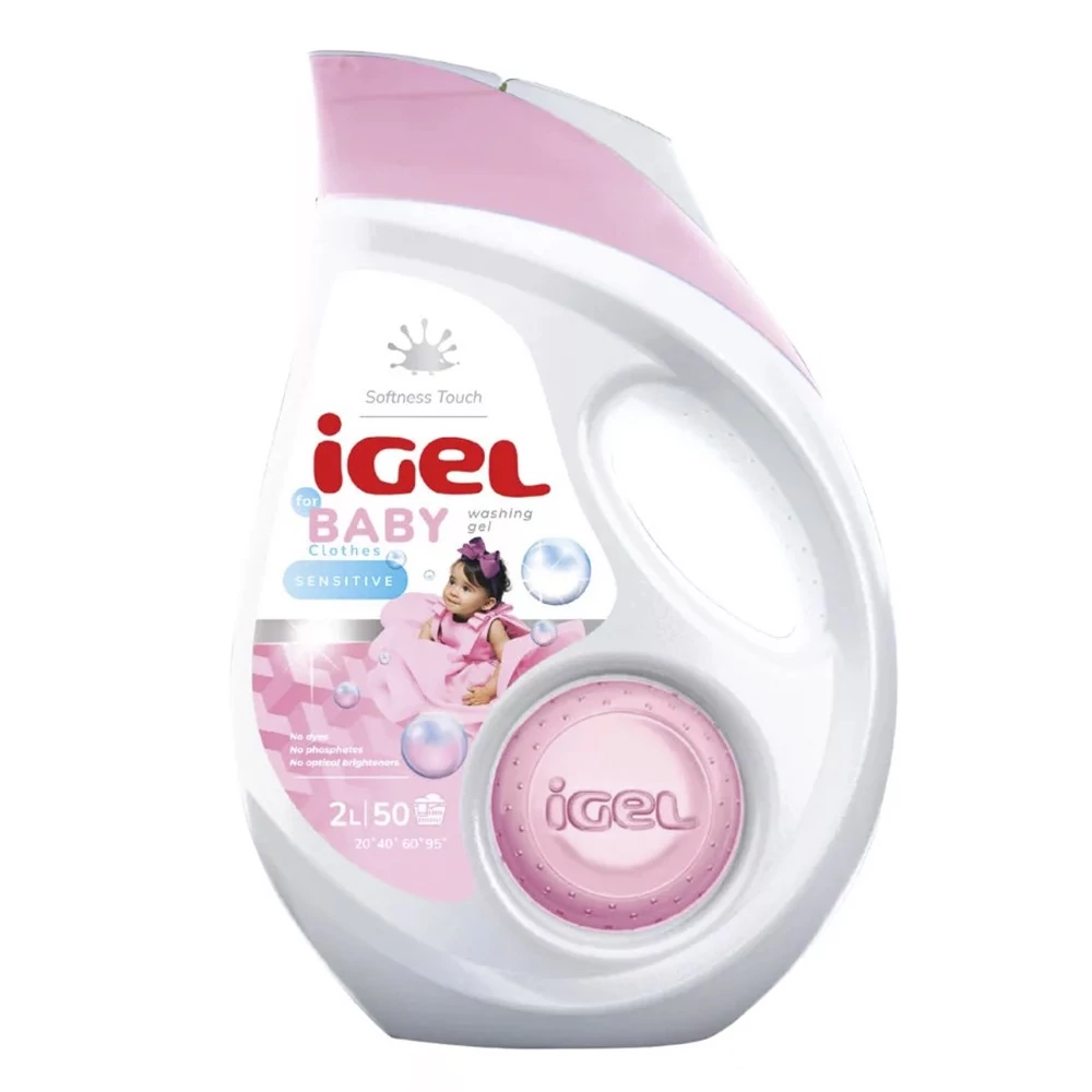 Folyékony mosószer IGEL Baby sensitive 50 mosás 2L