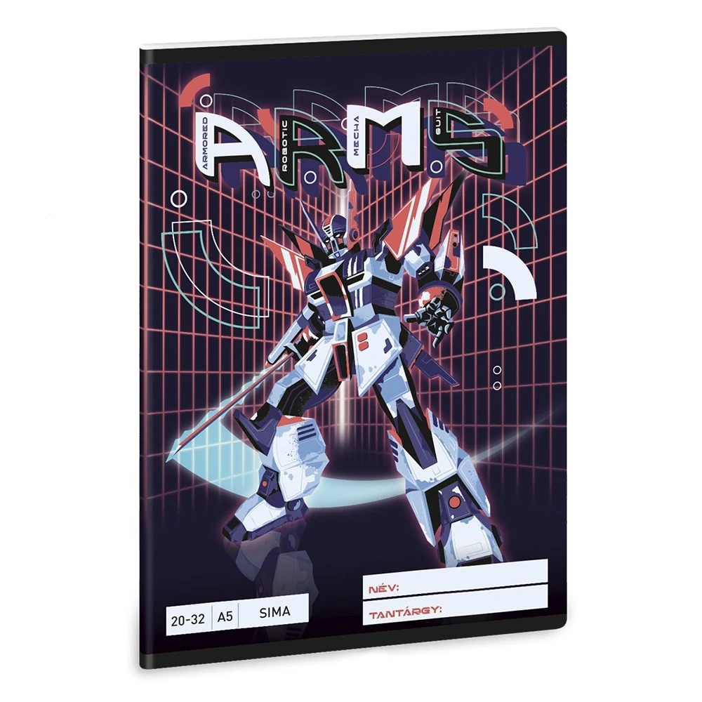 Füzet sima ARS UNA A/5 32 lapos 20-32 A.R.M.S.