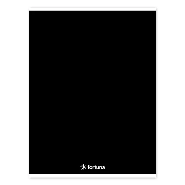 Füzet vonalas FORTUNA Monocolor A/4 32 lapos 81-32 fekete