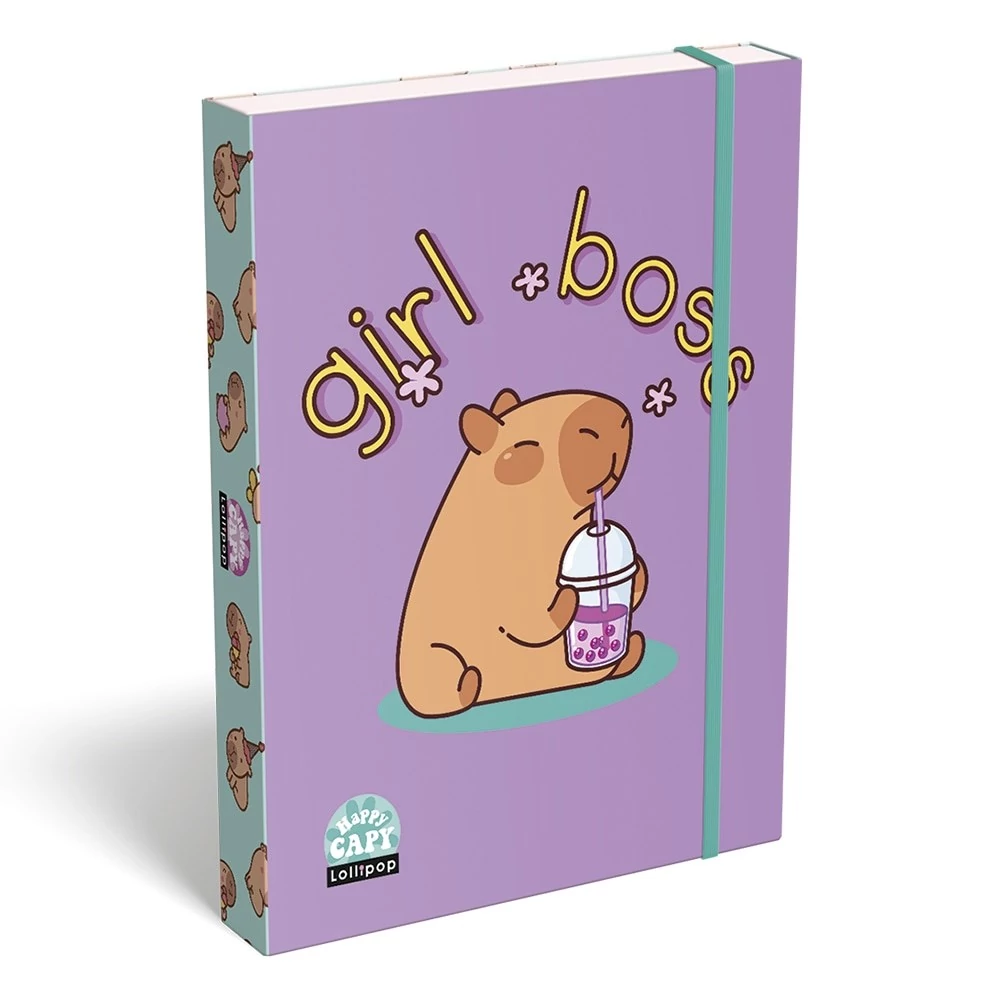 Füzetbox LIZZYSULI A/5 Lollipop Capybara