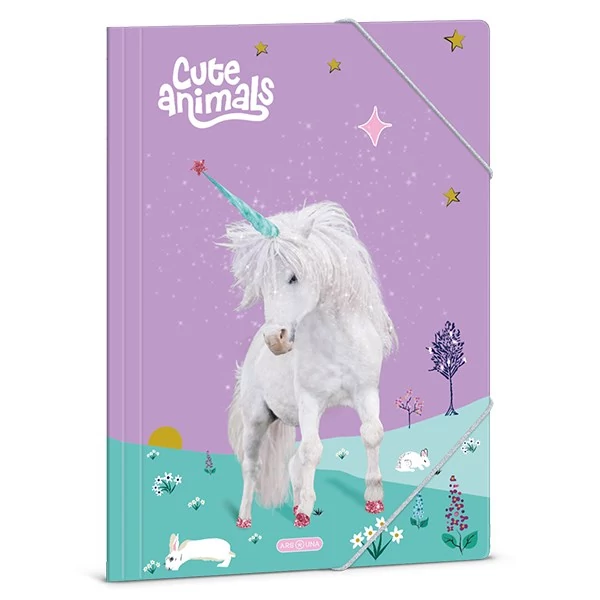 Gumis mappa ARS UNA A/4 Cute Animals-Unicorn