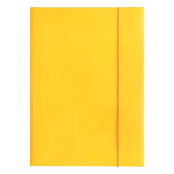 Gumis mappa OPTIMA A/4 sárga 600 g